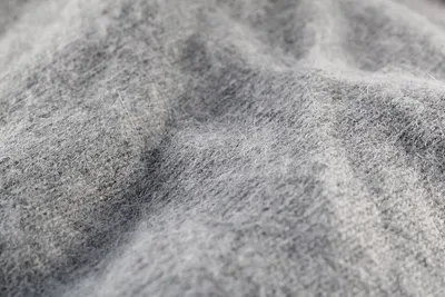 Rayon polyester knit fabric hacci