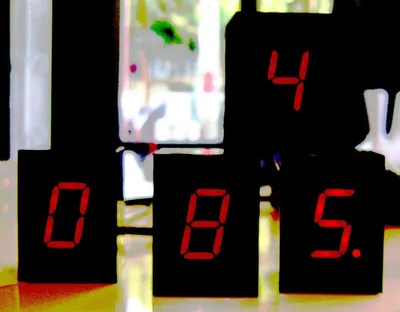 Digital Electronic Wireless Token Number Display