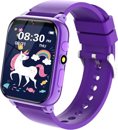 Digital Watch With Silicone Strap For Kids