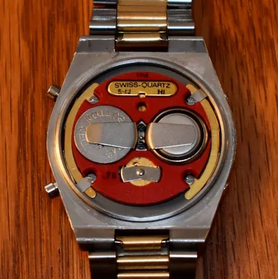 Men's DUAL-Tone Stainless Steel Watch by Fashion Priya Store