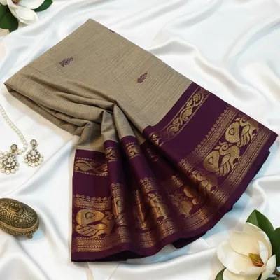 Gadwal Cotton Silk Saree by SodaryX Global
