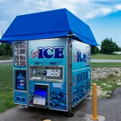 Ice Vending Machine by Double T Ice