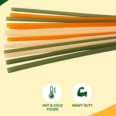 INTUGREEN® Edible Drinking Rice Straw – 100% Biodegradable, Eco-Friendly, and Safe Alternative to Plastic Straws and paper straws - Image 2