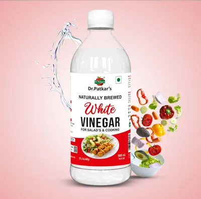 White Vinegar 500ML (Naturally Brewed) by Natures Shopy