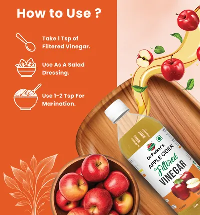 Apple Cider Vinegar Filtered Vinegar 500ML (ACV Filtered Vinegar) - Image 4
