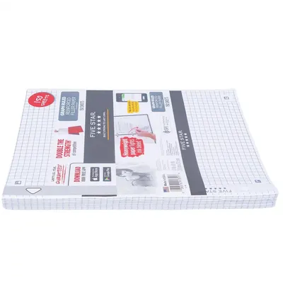 Five Star Graph Ruled Reinforced Filler Paper 150 Sheets - Image 2