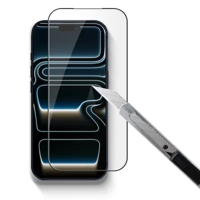 Ultra Clear Bare-feel Smooth Feeling 3D Glue Dispensing Tempered Glass Screen Protector for iPhone 17 Pro max/ for 16 Pro max - Image 4
