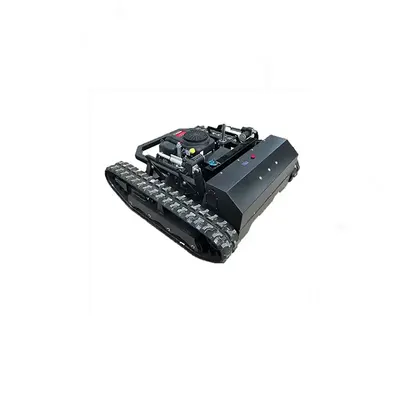 Heavy-Duty Remote-Controlled Tracked Lawn Mower Industrial Remote Lawn Trimmer by Qingdao Lubo Environmental Protection Group Co., Ltd.