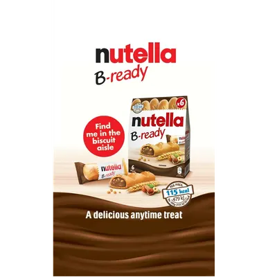 Nutella B-ready Bar 44g by Fhup Prado Pawel Stasierski