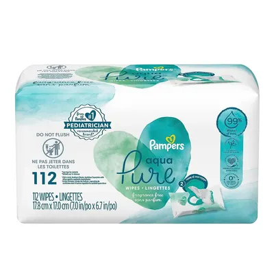 Pampers Wipes 4pk - Image 2