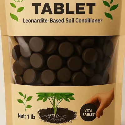 VITA TABLET – Concentrated Organic Bio-stimulant Tablets (Humic & Fulvic Acid Based) by Phoenix Madencilik Sanayi Ve Dış Ticaret Limited Şirketi