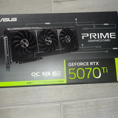 ASUS NVIDIA GeForce RTX 5070Ti 16GB GDDR7 PRIME OC Graphics Card by Unique Store