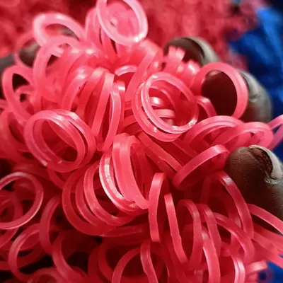 FLUORESCENT NYLON RUBBER BAND - Image 2