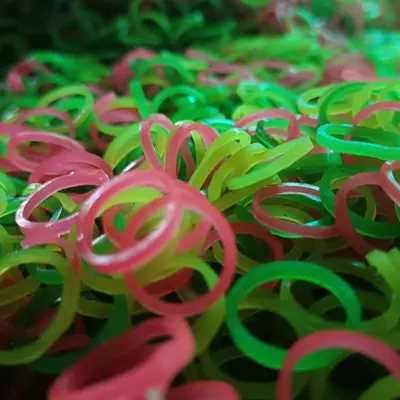 FLUORESCENT NYLON RUBBER BAND - Image 5