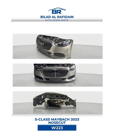 Mercedes-Benz S-Class Maybach 2023 nosecut (front cut) W223 – Used Genuine by Bilad Al Rafidain Auto Spare Parts L.L.C.
