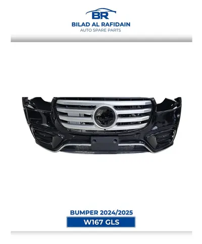 Mercedes-Benz GLS front bumper 2024/2025 W167 GLS – Used Genuine by Bilad Al Rafidain Auto Spare Parts L.L.C.