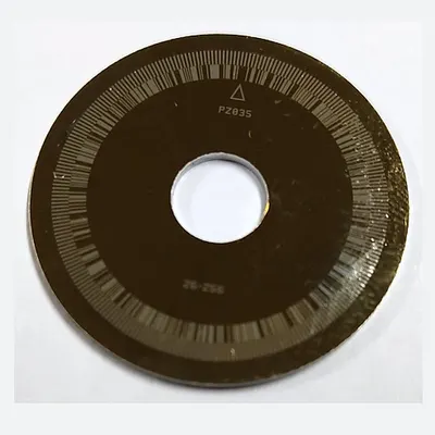 Metal / Stainless Reflective Encoder Disc by ENC7 (Langfang Jingzheng Optoelectronic Technology Co., Ltd.)
