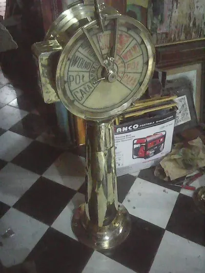 Original Vintage Brass Ship Telegraph