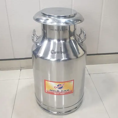 Stainless Steel Milk Can Capacity 40 Litre by Narang Scientific Industries