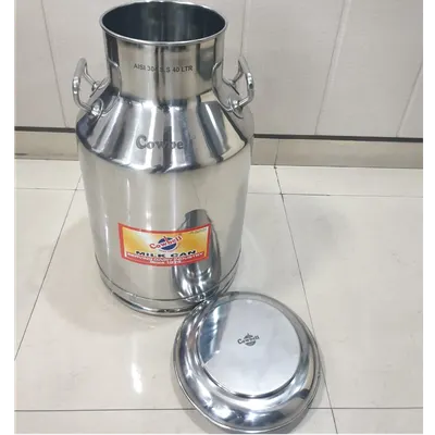 Stainless Steel Milk Can Capacity 40 Litre - Image 2