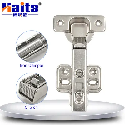 35mm Soft Closing Clip-on Base Hinges