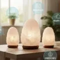 RMY Himalayan 2-3kg white salt lamp - Image 4