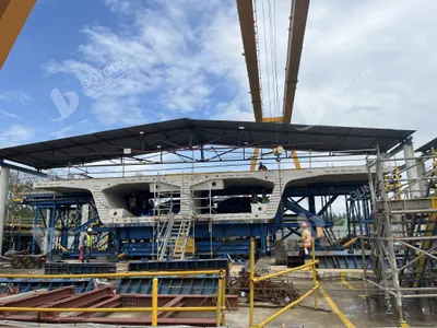 Segment Box Girder Mold – Short Line / Long Line Match Casting System by Shandong Boyoun Heavy Industries Co.,Ltd