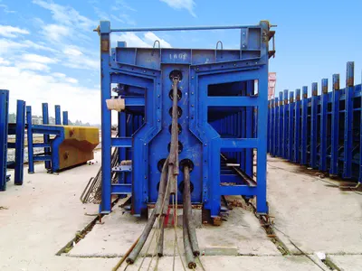 Precast T Beam Mold for Highway Bridge Construction – Hydraulic Opening, Custom Length up to 40m