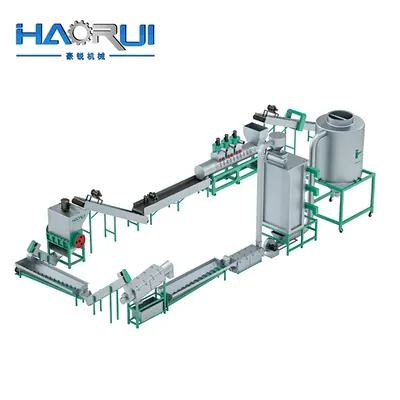 Competive Price Energy Efficiency Plastic Sheet Recycling Equipment