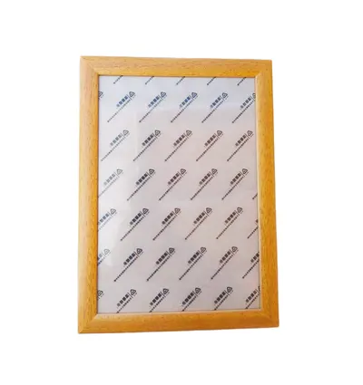 A 4  Xuan Paper  Japanese Sumi-E Painting Paper Calligraphy  Shu Dao Paper Red Burlywood Rosewood Color Normal Solid Wooden Mounted Painting Frame - Image 4