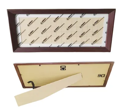 Rectangle Photo Calligraphy Frame Burlywood color black color Composite Frame - Image 5