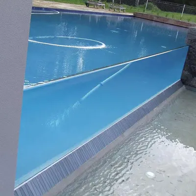 Custom Outdoor Luxury Pool Design Translucent Crystal Acrylic Gloss Surface ODM Solutions for Light Application Made Durable - Image 4