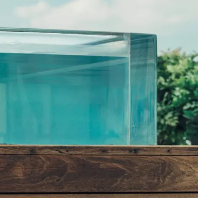 Custom Outdoor Luxury Pool Design Translucent Crystal Acrylic Gloss Surface ODM Solutions for Light Application Made Durable - Image 2