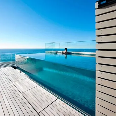 Outdoor Acrylic Swimming Pools - Factory Custom Casting Service for Poolside Landscapes, Strong & Transparent Panels by Vitreusart Acrylic Technology Co., Ltd.,