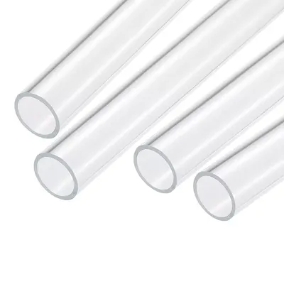 Clear Acrylic Extruded Tube for Aquarium, Water Treatment and Industrial Display Applications