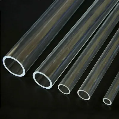 High Transparency Acrylic Tube Extruded Pipe with UV Resistance for Outdoor Lighting and Decoration