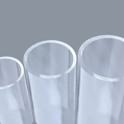 Acrylic Extruded Round Tube for LED Lighting Covers, Protective Shields and Signage Solutions by Vitreusart Acrylic Technology Co., Ltd.,