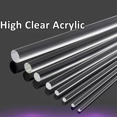 UV Resistant Acrylic Rod for Architectural Decoration, Outdoor Structures and Landscape Designs