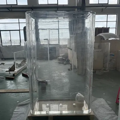 Rectangle Modern Acrylic Reef Aquarium Transparent Fish Tank for Indoor Use - Image 2