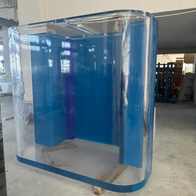 Modern Square Acrylic Acrylic Aquascape Fish Tank Aquarium Fish Tank for Indoor Use Goldfish - Image 2