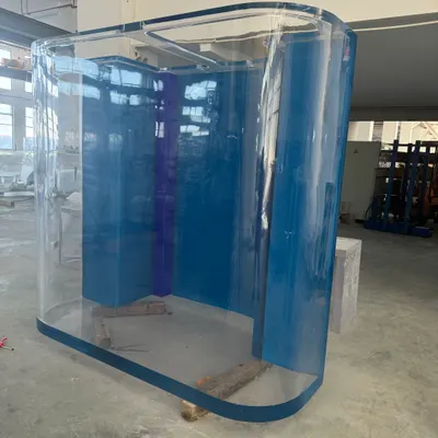 Modern Square Acrylic Acrylic Aquascape Fish Tank Aquarium Fish Tank for Indoor Use Goldfish - Image 3