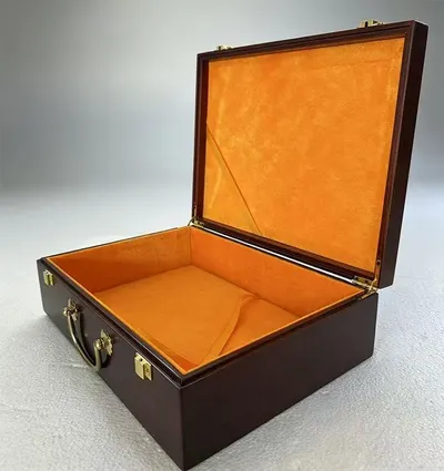 xuan paper Folding Album for Painting Calligraphy Redwood Solid wood Package Gift box  Set - Image 6