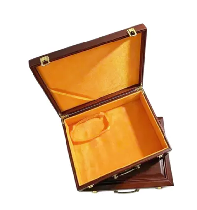 xuan paper Folding Album for Painting Calligraphy Redwood Solid wood Package Gift box  Set - Image 2