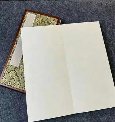 32*16cm Xuan Paper Rice Paper Art Paper Calligraphy Painting Paper Sumi- E Paper Brochure list Album Red Wooden Box Set - Image 3