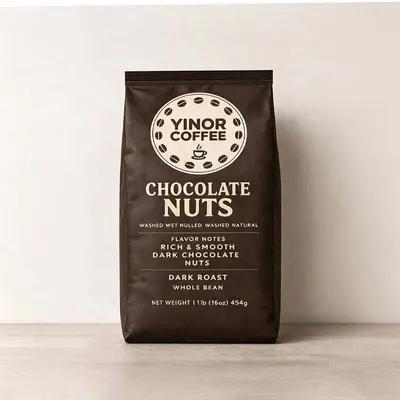 Private Label Premium OEM 454g Coffee Bourbon Beans Chocolate Nuts Flavor Dark Roast for Coffee Shop and Hotel - Image 7