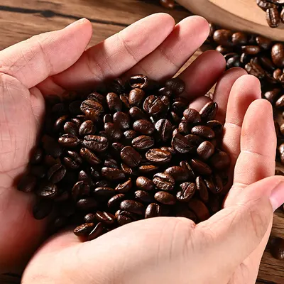Private Label Premium OEM 454g Coffee Bourbon Beans Chocolate Nuts Flavor Dark Roast for Coffee Shop and Hotel - Image 5