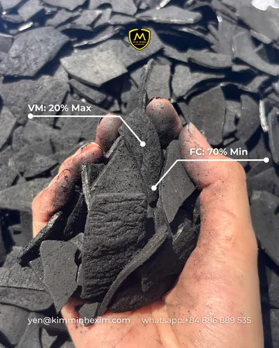 KMI COCONUT SHELL CHARCOAL for Activated Carbon & Agricultural Use from Vietnam - Image 7