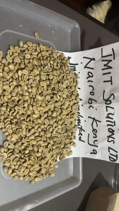 Raw Decaffeinated Green Coffee Beans
