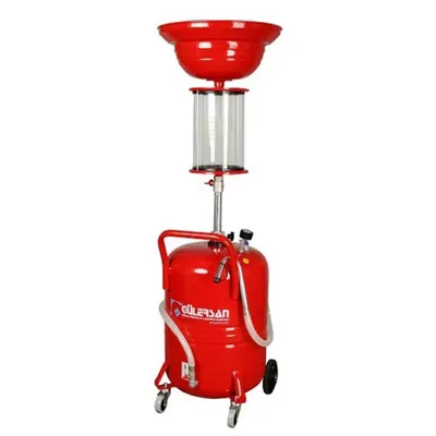 Air-Operated Oil Drain Tank with Gauge 80L - Model 42909 by Gulersan Lubrication Equipment Industry and Trade Co. Ltd.