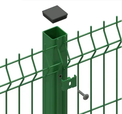 High Quality 2D - 3D Panel Fence Posts - Image 3